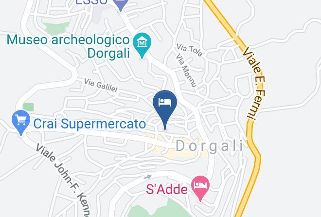 Nuoro - Ghivine Albergo Diffuso Dorgali Maps