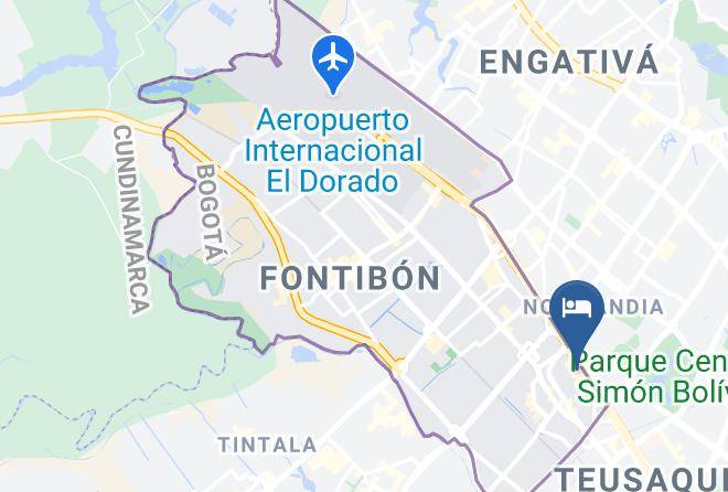 Bogota - Ghl Hotel Capital Maps