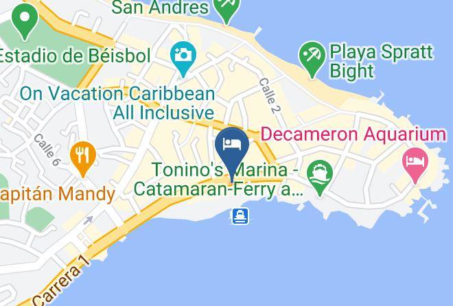 San Andres - Ghl Relax Hotel Sunrise Maps