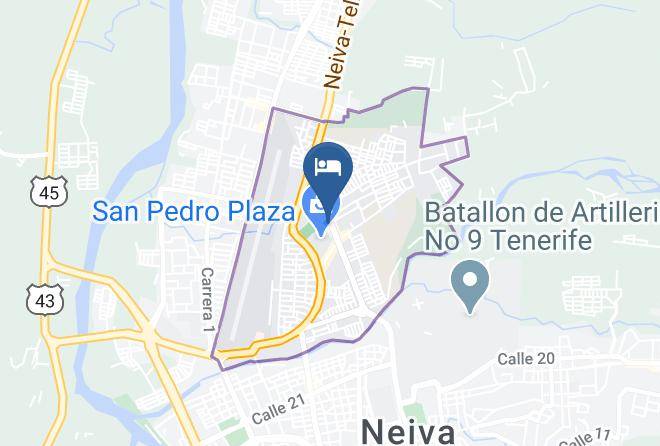 Neiva - Ghl Style Hotel Neiva Maps