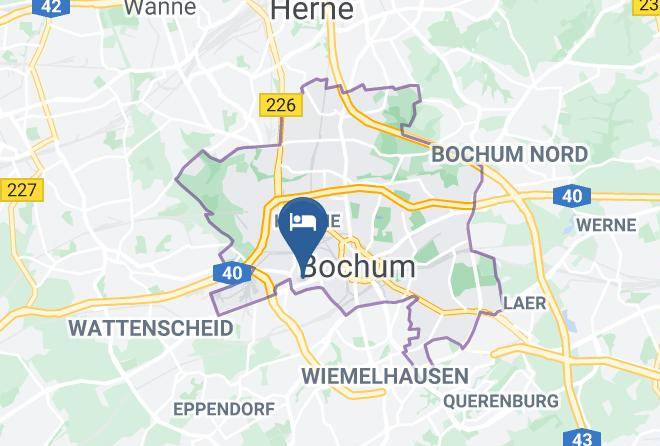 Bochum - Ghotel Hotel & Living Bochum Maps