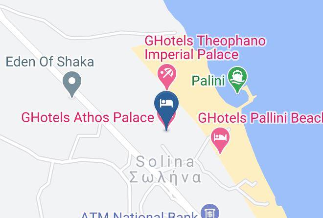 Khalkidhiki - Ghotels Athos Palace Maps