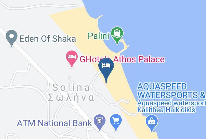 Khalkidhiki - Ghotels Pallini Beach Maps