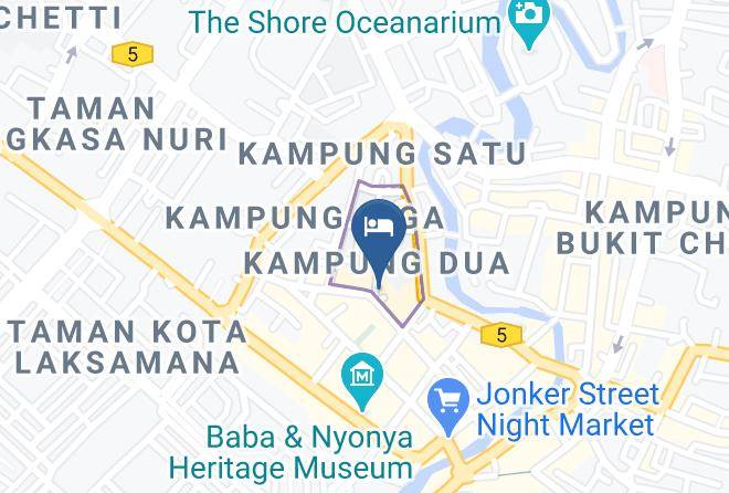 Melaka Tengah - Ghumah Malacca Maps