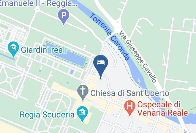 Turin - Gia Sera Bb Venaria Maps