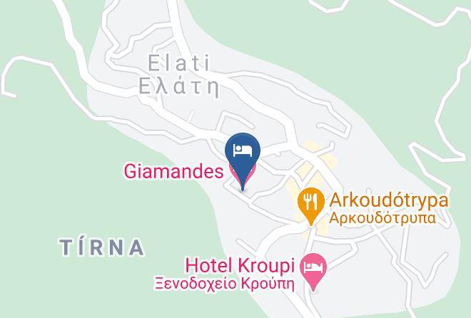Giamandes Hotel Map