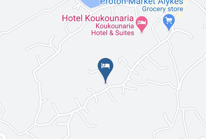 Zakinthos - Giannis Studio Alykes Maps