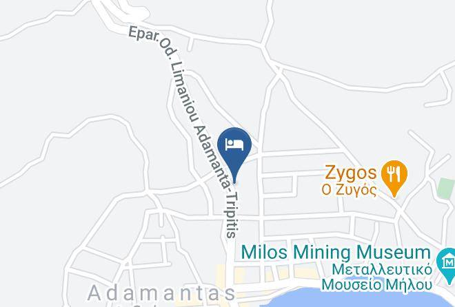 Milos - Giannoulis Hotel Maps