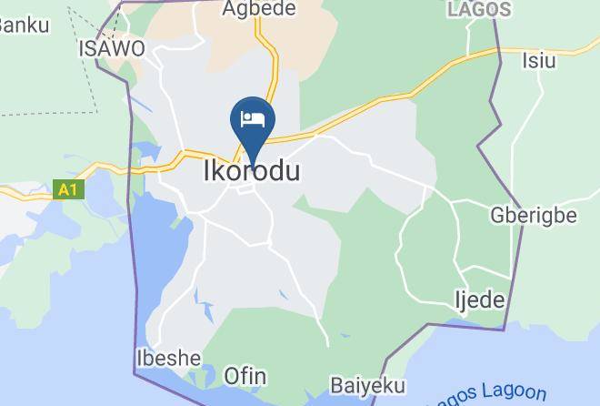 Ikorodu - Royal Dof Hotel Maps