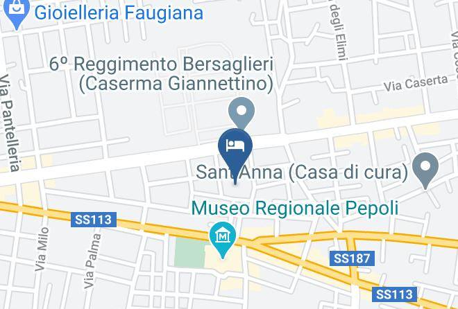 Trapani - Giardini Mon Plaisir Maps