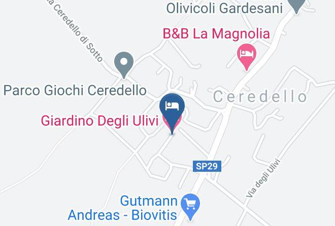 Verona - Giardino Degli Ulivi Maps
