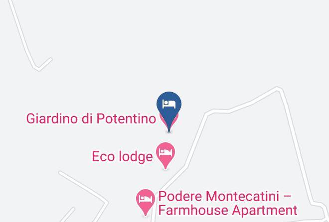 Giardino Di Potentino Map