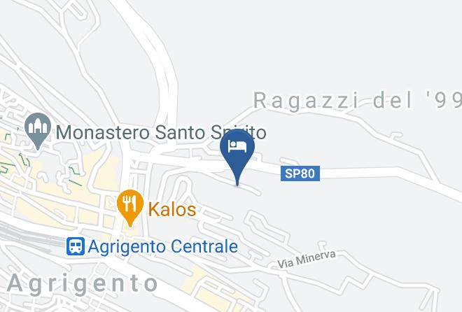 Agrigento - Giardino In Citta Maps