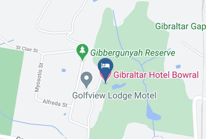 Wingecarribee - Gibraltar Hotel Bowral Maps