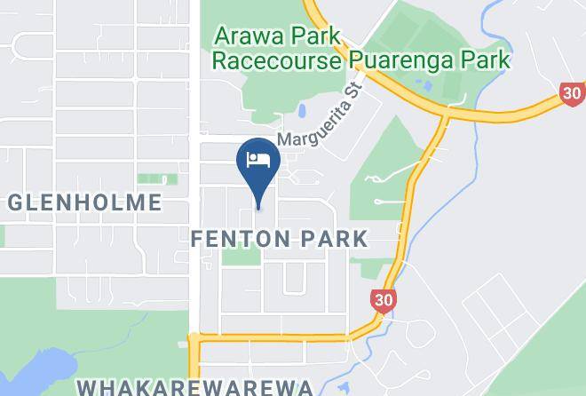 Rotorua - Gibson Court Motel Maps