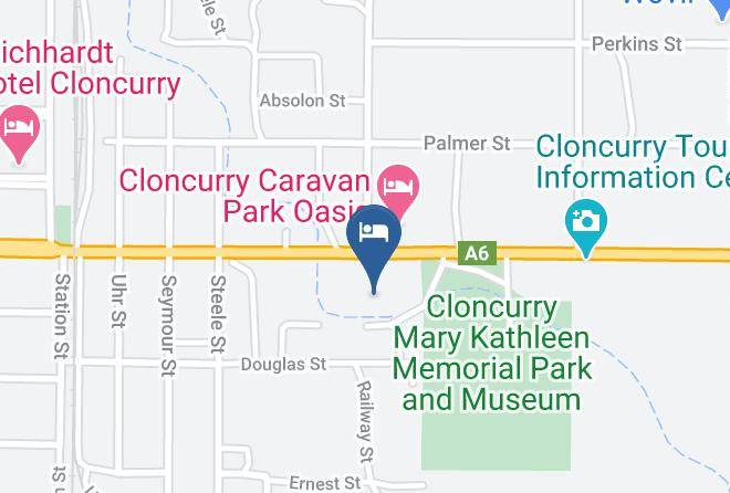 Cloncurry - Gidgee Inn Motel Maps