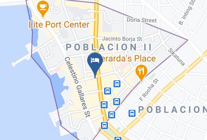 Gie Garden's Hotel Map