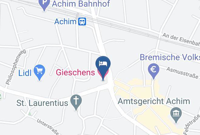Gieschens Hotel Map