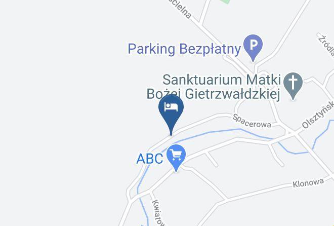 Olsztynski - Gietrzwald Domek Mysliwski Maps