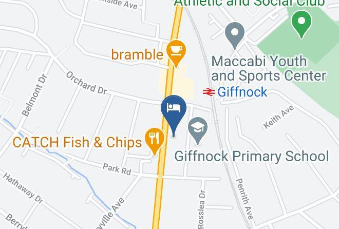 East Renfrewshire - Giffnock B&b Maps