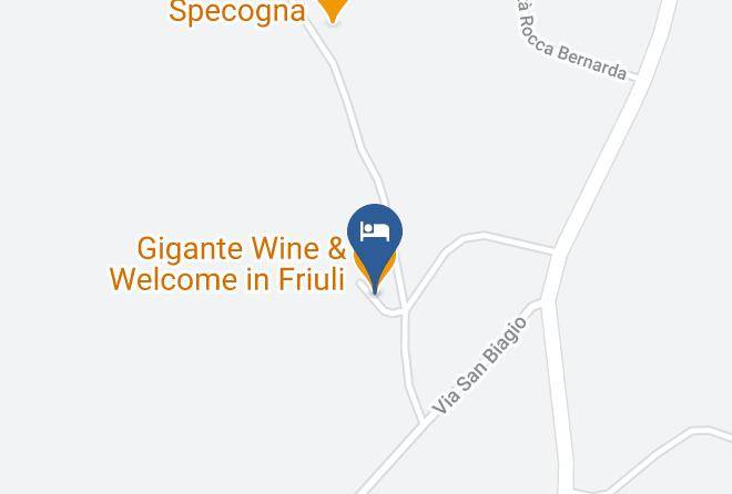 Udine - Gigante Wine & Welcome In Friuli Maps