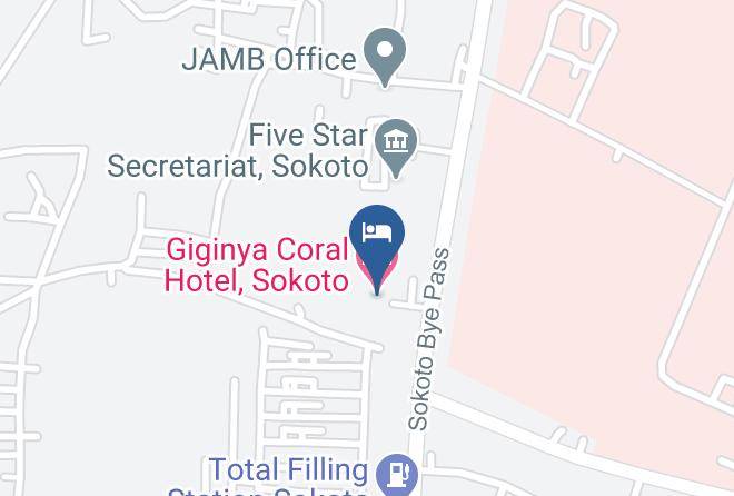 Sokoto - Giginya Coral Hotel Sokoto Maps