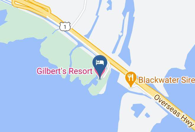 Gilbert's Resort Map