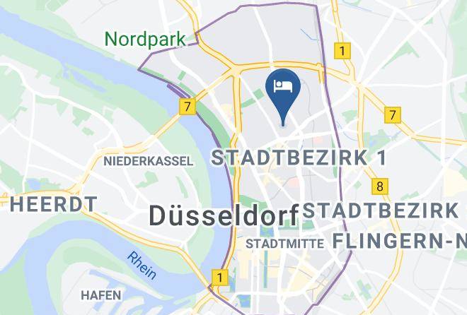 Dusseldorf - Gildors Hotel Maps