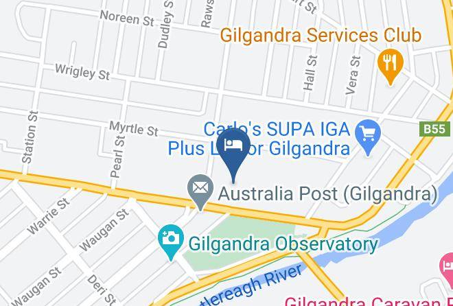 Gilgandra - Gilgandra Motel Maps