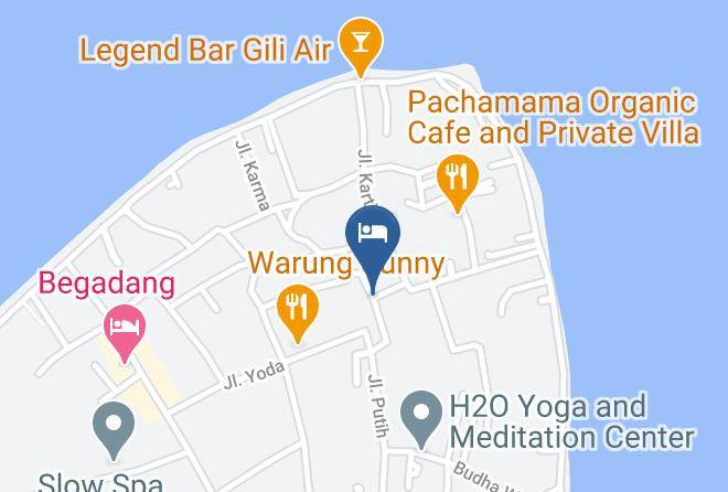 North Lombok Regency - Gili Air Escape Maps