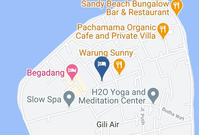 North Lombok Regency - Gili Matiki Maps