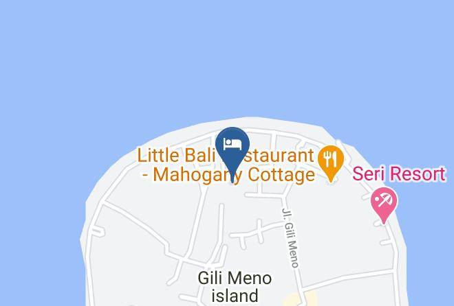 North Lombok Regency - Gili Meno Getaway Maps