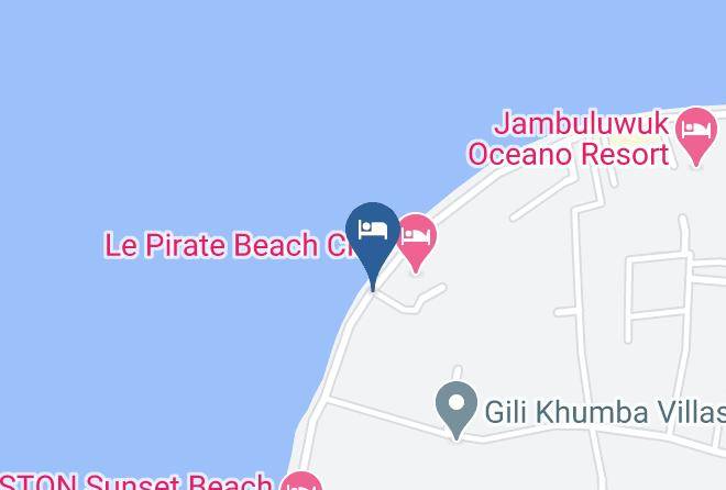 North Lombok Regency - Gili Trawangan Maps