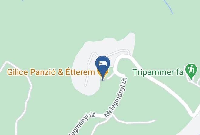 Pecs - Gilice Panzio & Etterem Maps