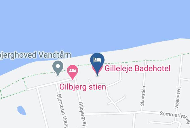 Gilleleje - Gilleleje Badehotel Maps