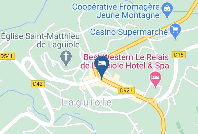 Aveyron - Hotel Restaurant Gilles Moreau Maps