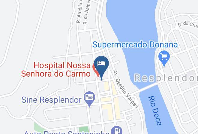 Resplendor - Gilmar Hotel Maps