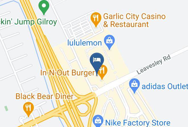 Santa Clara - Gilroy Inn Maps