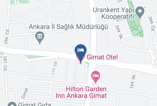 Yenimahalle - Gimat Otel Maps