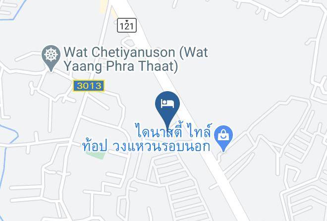 Amphoe Doi Saket - Gin Imm Non Aoon Resort Maps