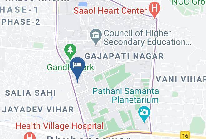 Bhubaneshwar - Ginger Bhubaneshwar Maps
