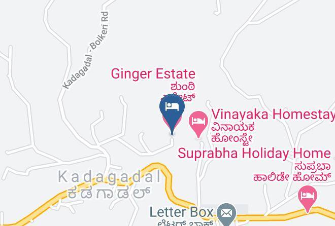Madikeri Sub District - Ginger Estate Maps