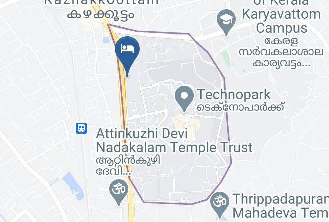 Ginger Trivandrum Map