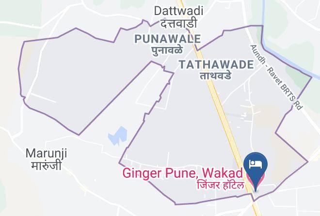 Chinchwad - Ginger Pune Wakad Maps