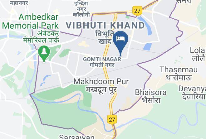 Lucknow - Ginger Lucknow Maps