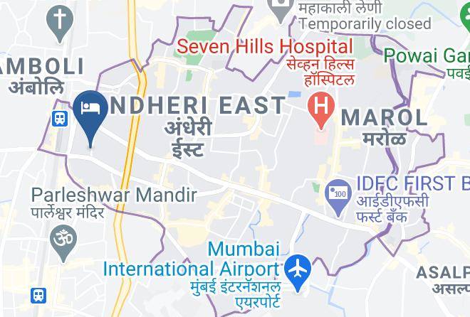 Mumbai - Ginger Mumbai Andheri East Maps