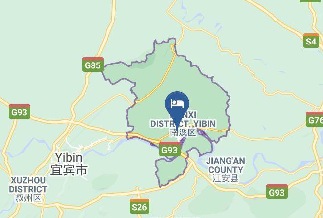 Yibin - Gingko Hotel Maps