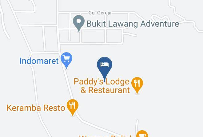 Langkat Regency - Gino's Place Bungalows & Restaurant Maps