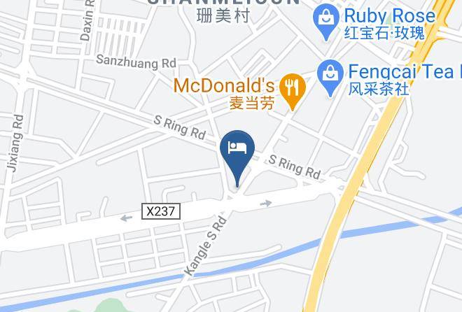 Dongguan - Ginza Hotel Maps