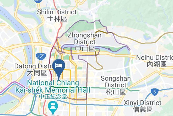 Zhongshan District - Ginza Hotel Maps